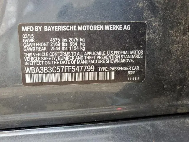 2015 BMW 328 XI  