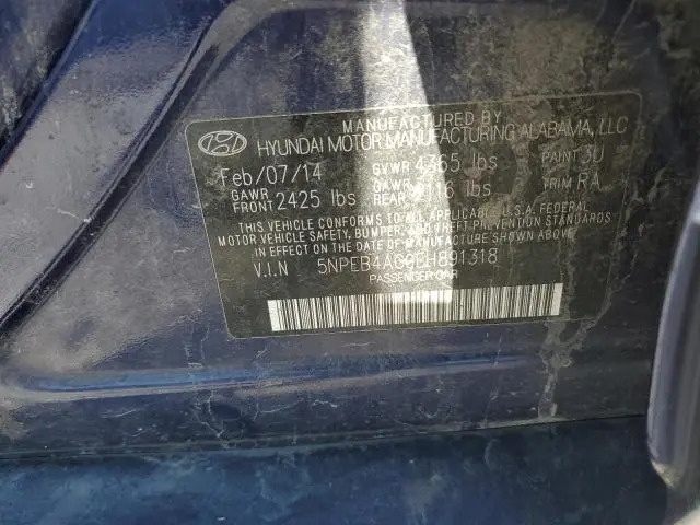 2014 HYUNDAI SONATA GLS