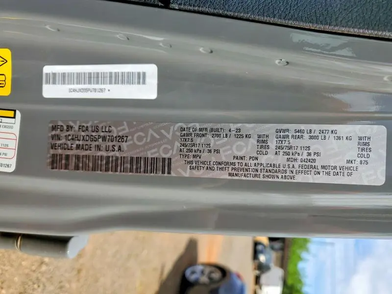 2023 JEEP WRANGLER SPORT  
