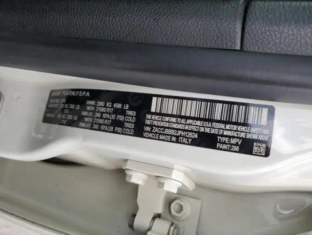 2018 JEEP RENEGADE LATITUDE  