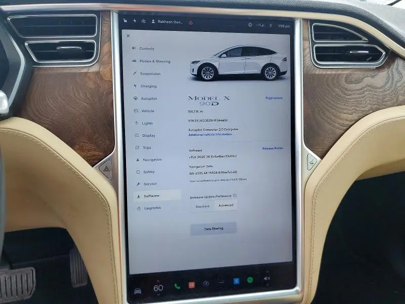 2017 TESLA MODEL X   