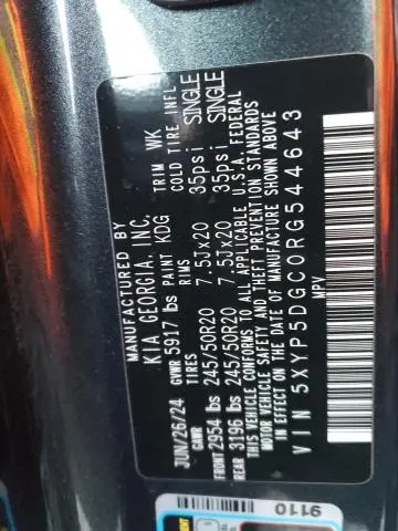 2024 KIA TELLURIDE SX  