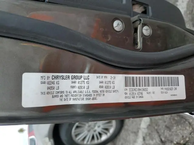 2010 CHRYSLER 300 TOURING  