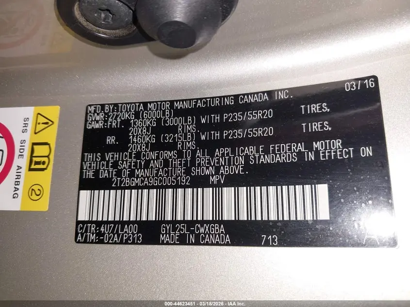 2016 LEXUS RX 450H  
