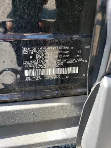 2021 TOYOTA RAV4 XLE  