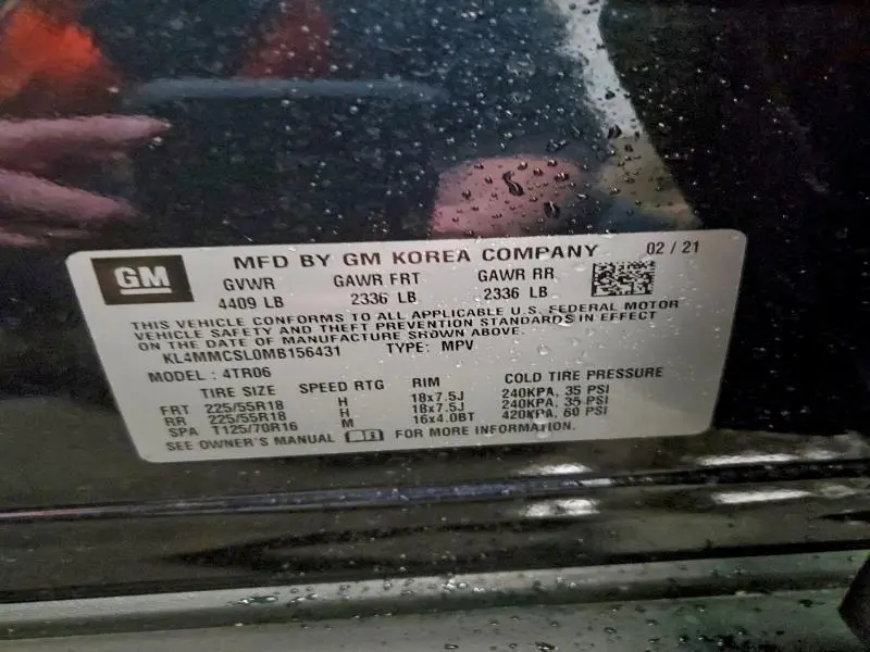 2021 BUICK ENCORE GX PREFERRED  