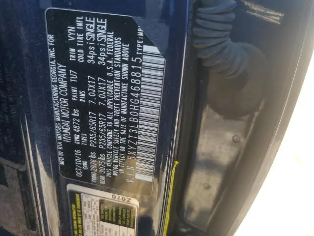 2017 HYUNDAI SANTA FE SPORT   