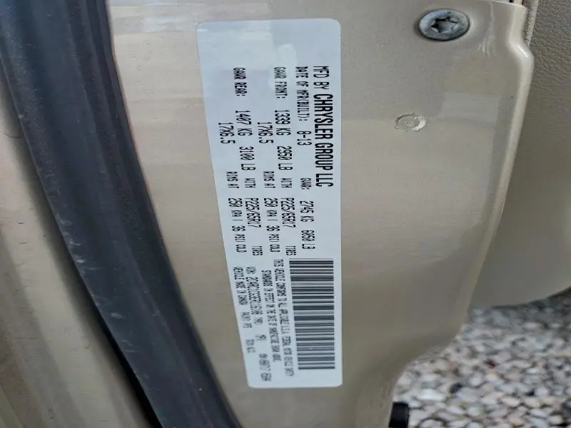 2014 CHRYSLER TOWN & COUNTRY TOURING L  