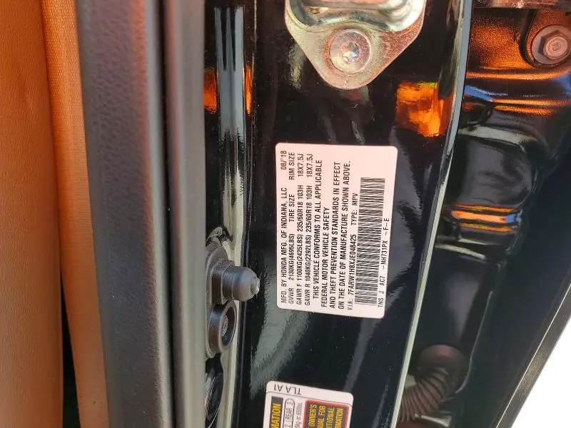 2018 HONDA CR-V EXL  