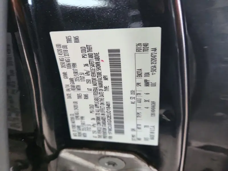 2014 FORD ESCAPE SE  