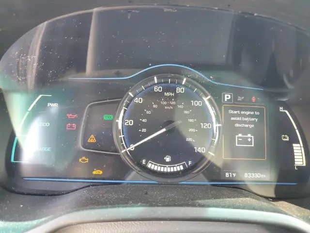 2019 HYUNDAI IONIQ BLUE  
