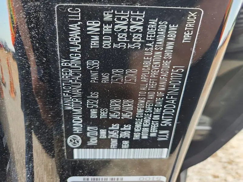 2022 HYUNDAI SANTA CRUZ SEL PREMIUM  