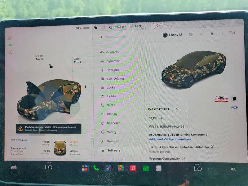 2023 TESLA MODEL 3   