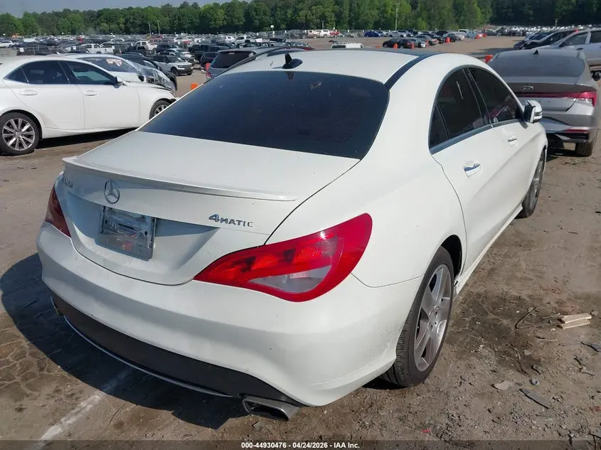 2016 MERCEDES-BENZ CLA 250 4MATIC