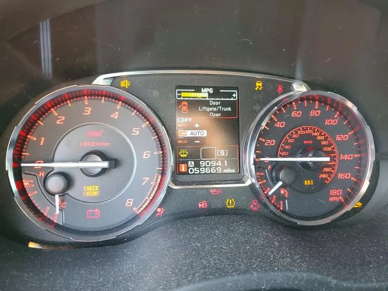 2016 SUBARU WRX STI  