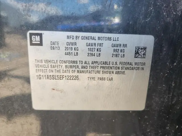 2014 CHEVROLET MALIBU LS  