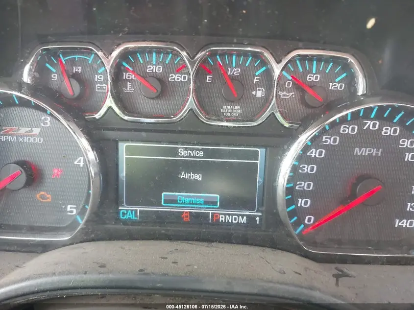 2015 CHEVROLET SILVERADO 2500HD LT
