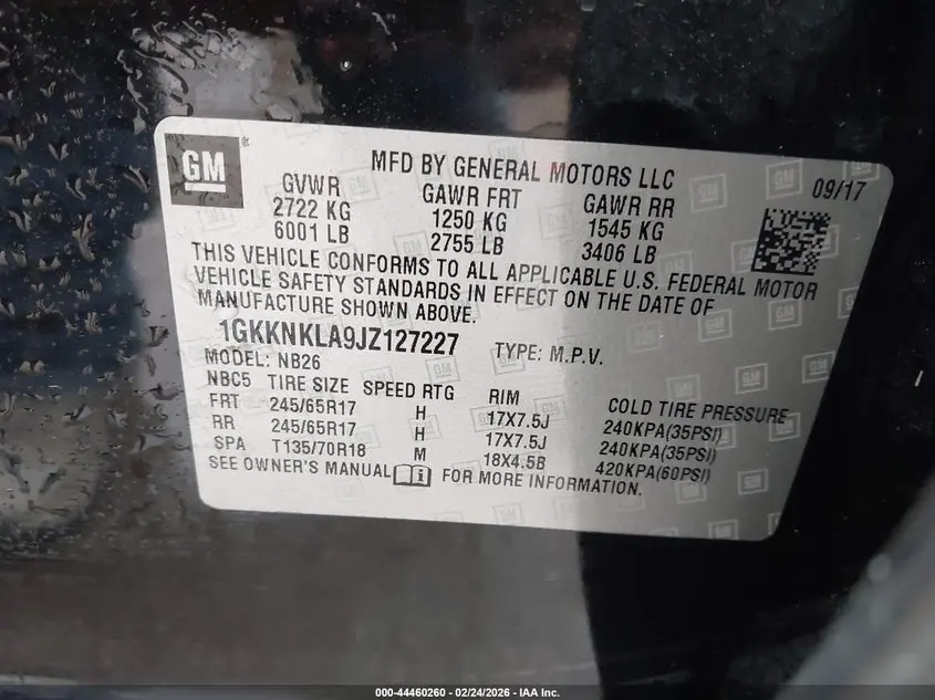 2018 GMC ACADIA SLE-1