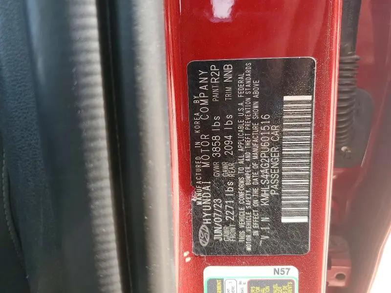 2023 HYUNDAI ELANTRA SEL  