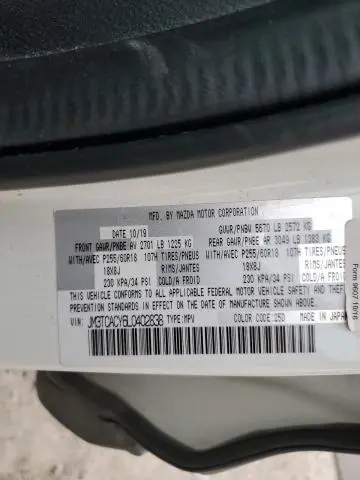 2020 MAZDA CX-9 TOURING