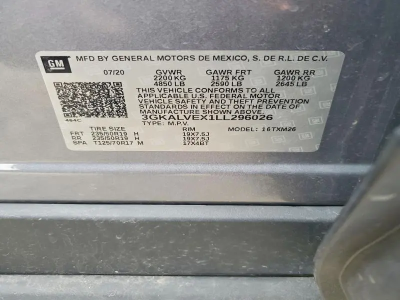 2020 GMC TERRAIN SLT  