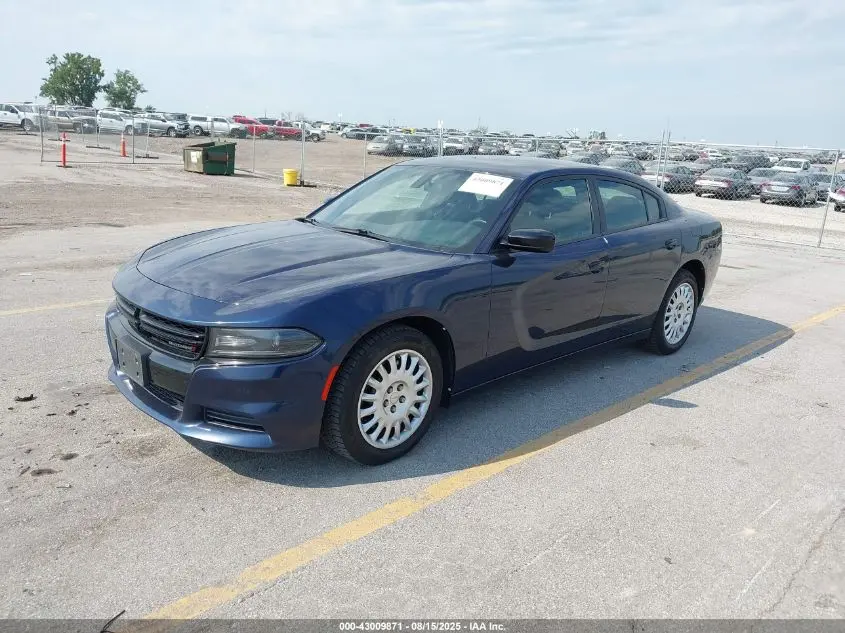 2019 DODGE CHARGER POLICE AWD
