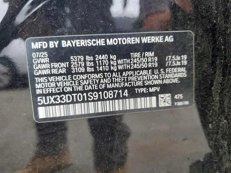 2025 BMW X4 XDRIVE30I  