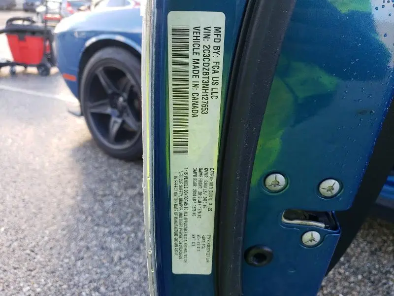 2022 DODGE CHALLENGER R/T  