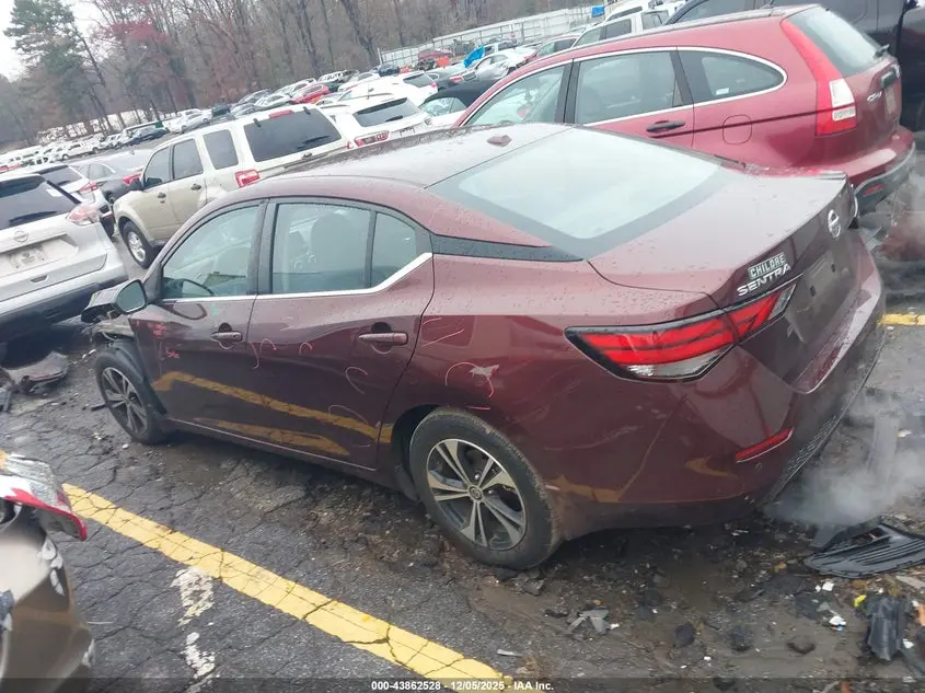2022 NISSAN SENTRA SV XTRONIC CVT