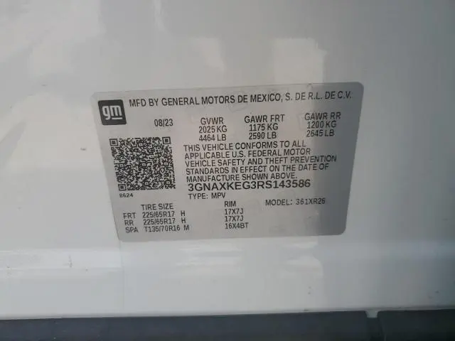 2024 CHEVROLET EQUINOX LT  