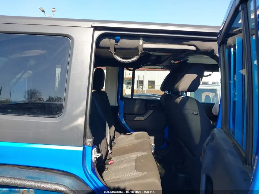 2016 JEEP WRANGLER UNLIMITED BLACK BEAR