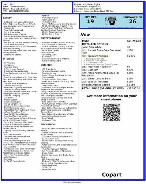 2021 MERCEDES-BENZ GLE 350  