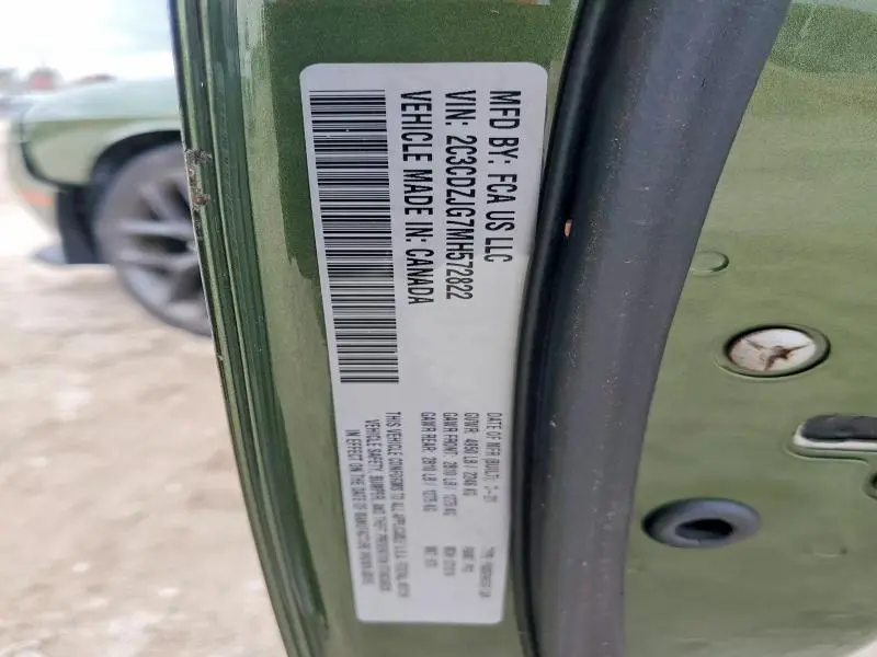 2021 DODGE CHALLENGER GT  