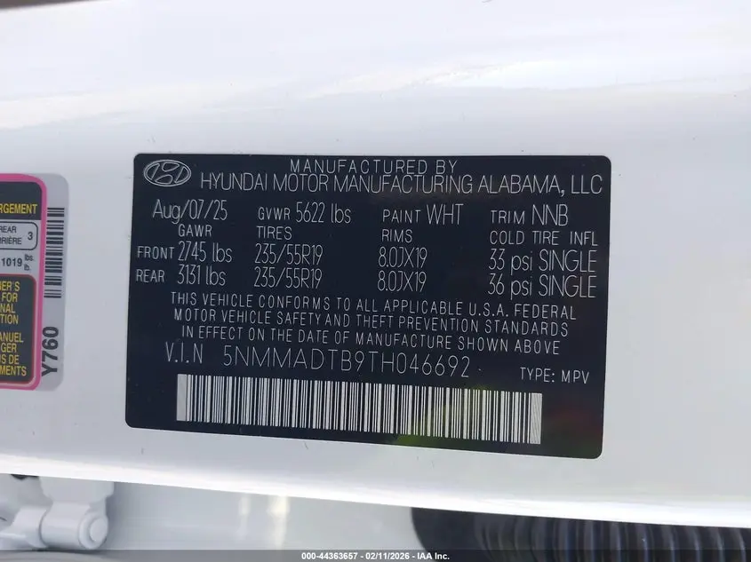 2026 GENESIS GV70 2.5T SELECT