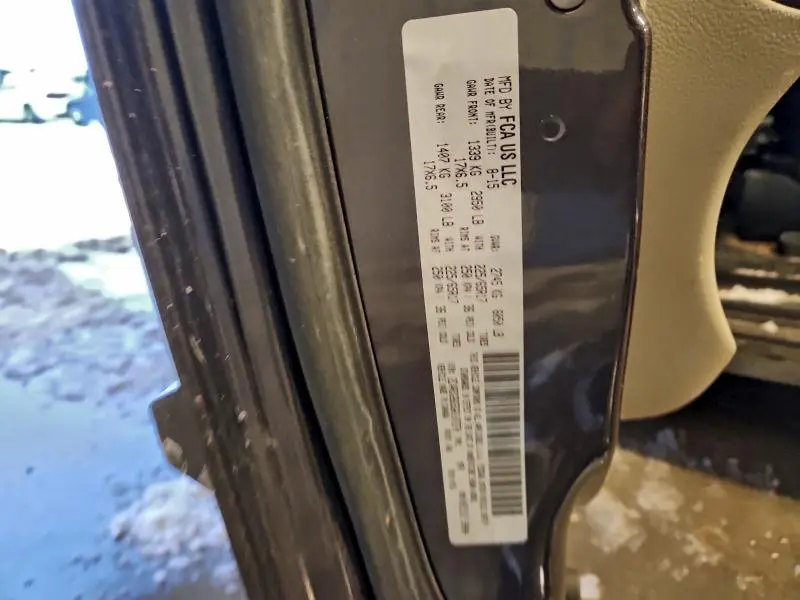 2016 DODGE GRAND CARAVAN SE  