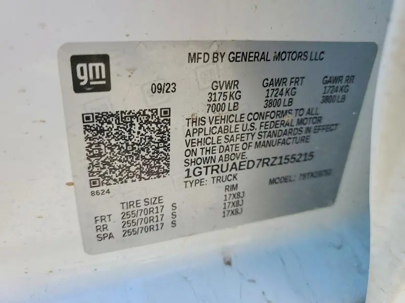 2024 GMC SIERRA K1500  