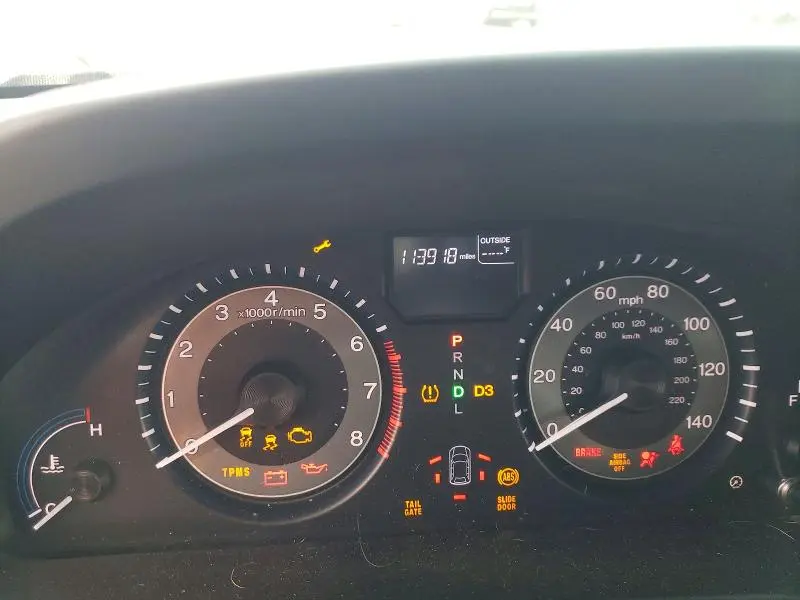 2012 HONDA ODYSSEY EXL  