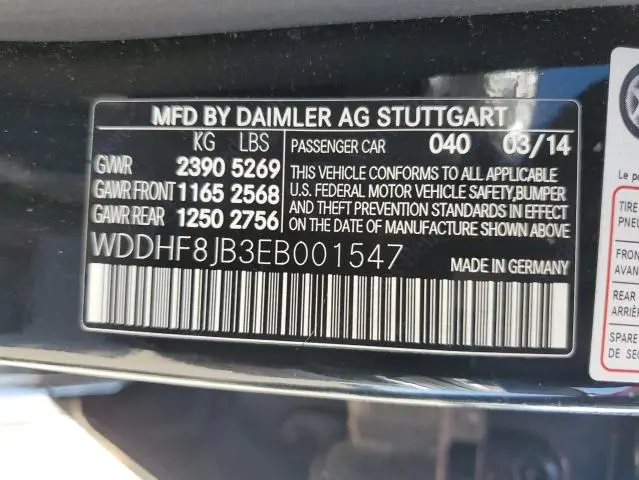 2014 MERCEDES-BENZ E 350 4MATIC  