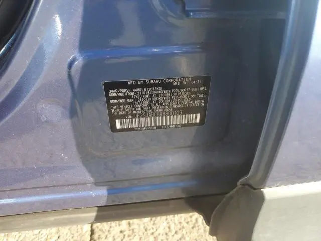 2017 SUBARU FORESTER 2.5I  