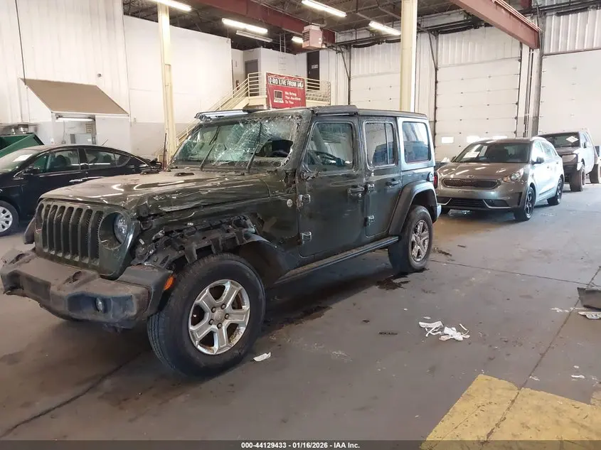 2021 JEEP WRANGLER UNLIMITED SPORT S 4X4
