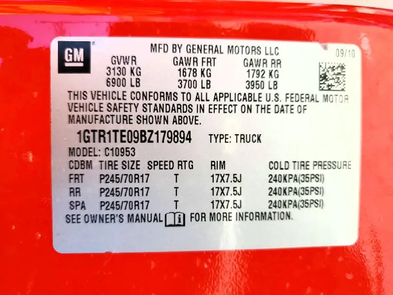 2011 GMC SIERRA C1500  