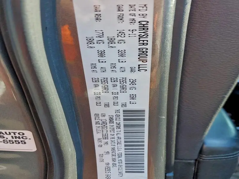 2012 DODGE DURANGO CREW  