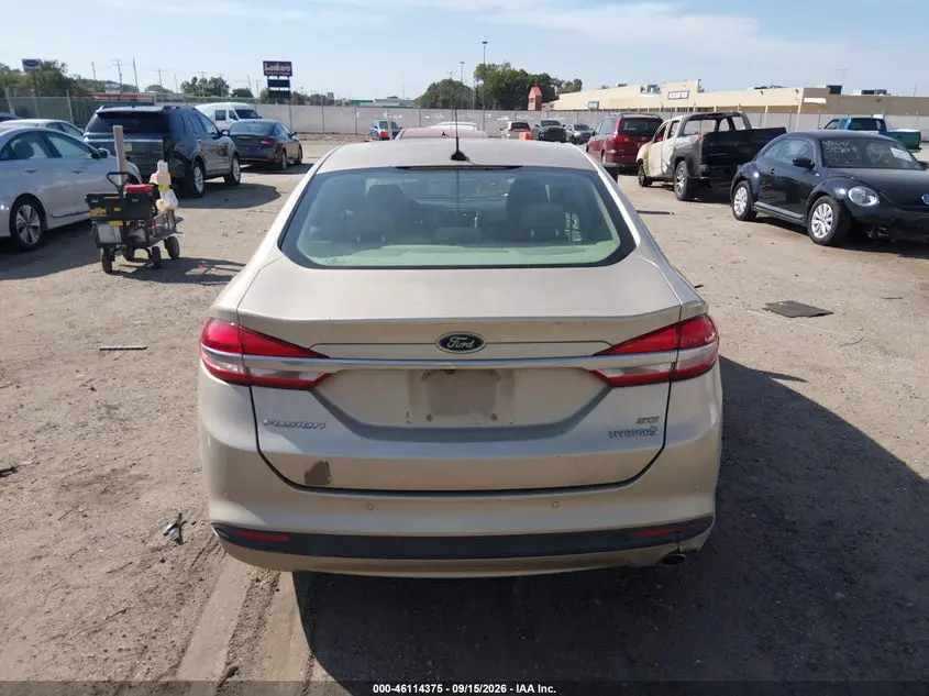 2017 FORD FUSION HYBRID SE