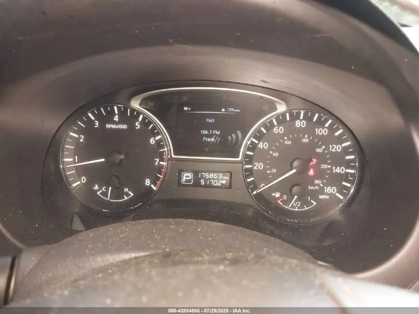 2015 NISSAN ALTIMA 2.5/2.5 S/2.5 SL/2.5 SV