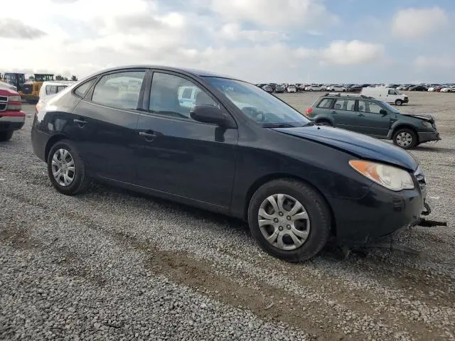 2010 HYUNDAI ELANTRA BLUE  