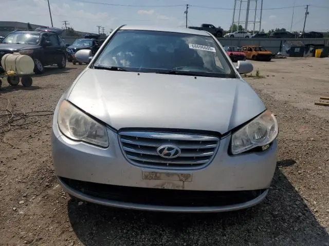 2010 HYUNDAI ELANTRA BLUE  
