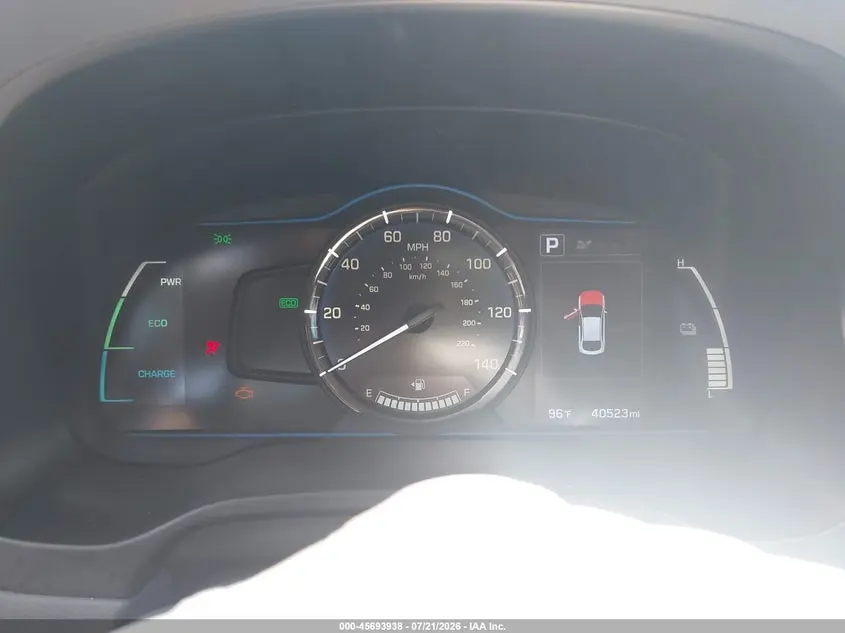 2018 HYUNDAI IONIQ HYBRID BLUE