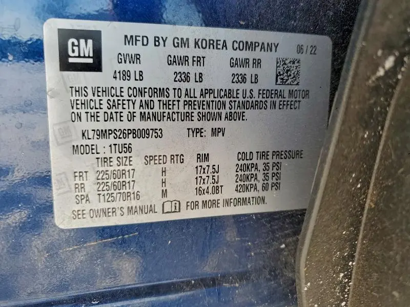 2023 CHEVROLET TRAILBLAZER LT  