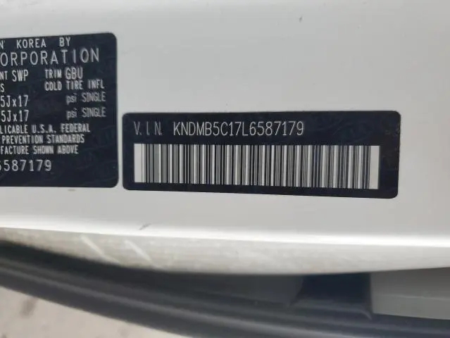 2020 KIA SEDONA LX