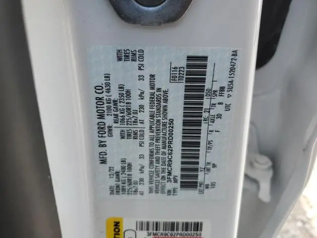 2023 FORD BRONCO SPORT OUTER BANKS  